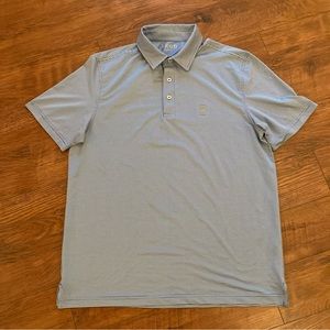 Izod Men’s Golf Polo Shirt Stretch Medium Blue